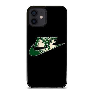 MILWAUKEE BUCKS NIKE SWOOSH iPhone 12 Mini Case Cover MILWAUKEE BUCKS NIKE SWOOSH iPhone 12 Mini Case Cover