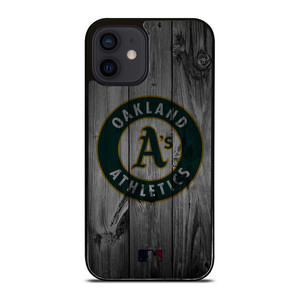 OAKLAND ATHLETICS BASEBALL MLB WOOD LOGO iPhone 12 Mini Case Cover OAKLAND ATHLETICS BASEBALL MLB WOOD LOGO iPhone 12 Mini Case Cover