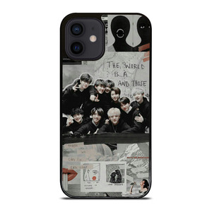 STRAY KIDS BOY BAND COLLAGE iPhone 12 Mini Case Cover STRAY KIDS BOY BAND COLLAGE iPhone 12 Mini Case Cover