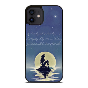 THE LITTLE MERMAID QUOTES iPhone 12 Mini Case Cover THE LITTLE MERMAID QUOTES iPhone 12 Mini Case Cover