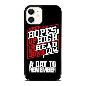 A DAY TO REMEMBER QUOTES iPhone 12 Case Cover A DAY TO REMEMBER QUOTES iPhone 12 Case Cover