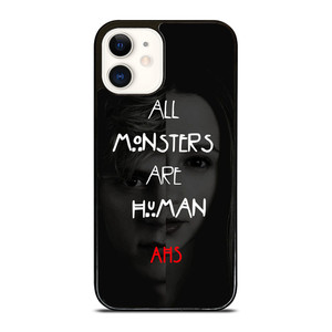 AMERICAN HORROR STORY ALL MONSTERS ARE HUMAN iPhone 12 Case Cover AMERICAN HORROR STORY ALL MONSTERS ARE HUMAN iPhone 12 Case Cover