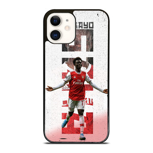 BUKAYO SAKA ARSENAL FC iPhone 12 Case Cover BUKAYO SAKA ARSENAL FC iPhone 12 Case Cover