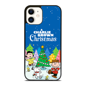 CHARLIE BROWN SNOOPY CHRISTMAS CARTOON iPhone 12 Case Cover