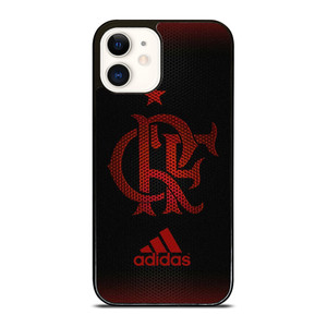 CR FLAMENGO FOOTBALL ADIDAS iPhone 12 Case Cover CR FLAMENGO FOOTBALL ADIDAS iPhone 12 Case Cover