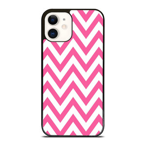 CUTE CHEVRON PINK iPhone 12 Case Cover