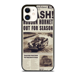 DOG HUDSON HORNET CARS MAGAZINE iPhone 12 Case Cover