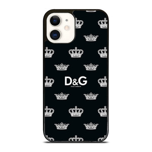 DOLCE AND GABBANA PATTERN iPhone 12 Case Cover