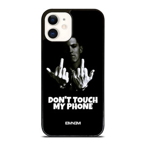 EMINEM DONT TOUCH MY PHONE iPhone 12 Case Cover EMINEM DONT TOUCH MY PHONE iPhone 12 Case Cover