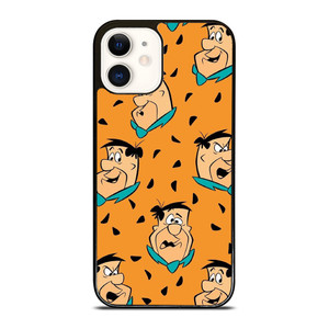 FRED FLINTSTONE CARTOON PATTERN iPhone 12 Case Cover