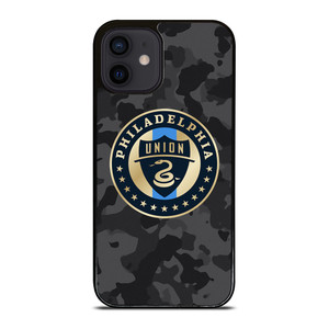 PHILADELPHIA UNION MLS BLACK CAMO iPhone 12 Mini Case Cover