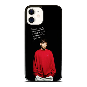 LOUIS TOMLINSON QUOTES iPhone 12 Case Cover LOUIS TOMLINSON QUOTES iPhone 12 Case Cover