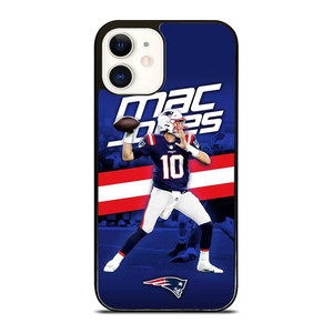 MAC JONES NEW ENGLAND PATRIOT FOOTBALL iPhone 12 Case Cover MAC JONES NEW ENGLAND PATRIOT FOOTBALL iPhone 12 Case Cover