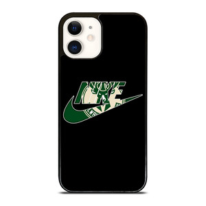 MILWAUKEE BUCKS NIKE SWOOSH iPhone 12 Case Cover MILWAUKEE BUCKS NIKE SWOOSH iPhone 12 Case Cover