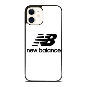 NEW BALANCE WHITE LOGO iPhone 12 Case Cover NEW BALANCE WHITE LOGO iPhone 12 Case Cover