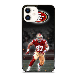 NICK BOSA SAN FRANCISCO 49ERS iPhone 12 Case Cover NICK BOSA SAN FRANCISCO 49ERS iPhone 12 Case Cover