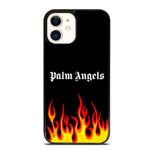 PALM ANGELS GRAFFITI FLAMES iPhone 12 Case Cover PALM ANGELS GRAFFITI FLAMES iPhone 12 Case Cover