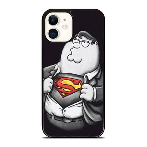 PETER GRIFFIN FAMILY GUY SUPERMAN iPhone 12 Case Cover PETER GRIFFIN FAMILY GUY SUPERMAN iPhone 12 Case Cover