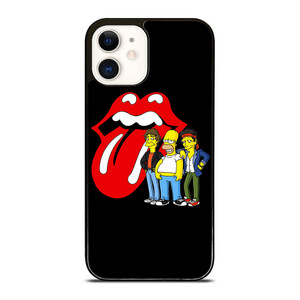 ROLLING STONES BART SIMPSON iPhone 12 Case Cover ROLLING STONES BART SIMPSON iPhone 12 Case Cover