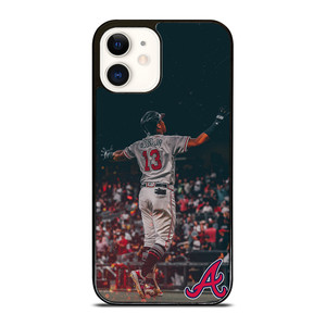 RONALD ACUNA ATLANTA BRAVES MLB iPhone 12 Case Cover RONALD ACUNA ATLANTA BRAVES MLB iPhone 12 Case Cover