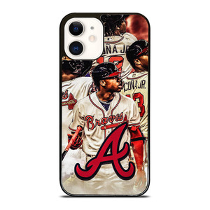 RONALD ACUNA JR ATLANTA BRAVES BASEBALL iPhone 12 Case Cover RONALD ACUNA JR ATLANTA BRAVES BASEBALL iPhone 12 Case Cover