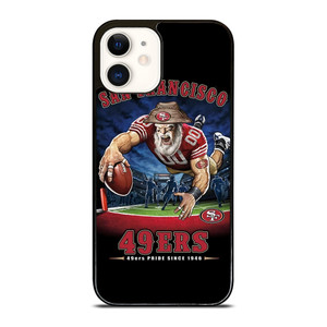 SAN FRANCISCO 49ERS NFL MASCOT iPhone 12 Case Cover SAN FRANCISCO 49ERS NFL MASCOT iPhone 12 Case Cover