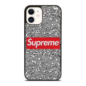 SUPREME KEITH HARING iPhone 12 Case Cover SUPREME KEITH HARING iPhone 12 Case Cover