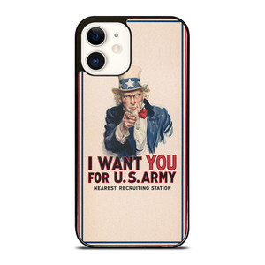UNCLE SAM UNITED STATES ARMY iPhone 12 Case Cover