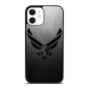 USAF UNITED STATES AIR FORCES LOGO METAL iPhone 12 Case Cover
