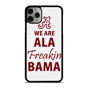 ALABAMA CRIMSON TIDE FOOTBALL FREAK iPhone 11 Pro Max Case Cover