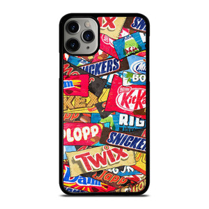 CHOCOLATE WAFER SNACK COLLAGE iPhone 11 Pro Max Case Cover