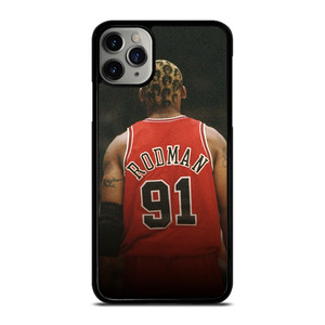 DENNIS RODMAN CHICAGO BULLS NBA 2 iPhone 11 Pro Max Case Cover