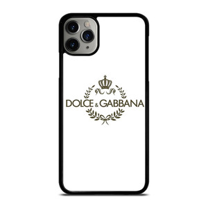 DOLCE AND GABBANA WHITE LOGO iPhone 11 Pro Max Case Cover