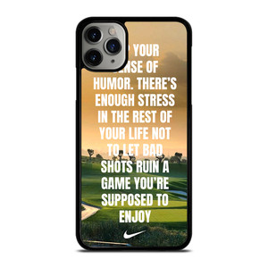 GOLF NIKE QUOTES iPhone 11 Pro Max Case Cover GOLF NIKE QUOTES iPhone 11 Pro Max Case Cover