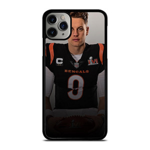 JOE BURROW CINCINNATI BENGALS NFL iPhone 11 Pro Max Case Cover