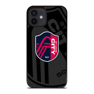 SAINT LOUIS CITY MLS BLACK iPhone 12 Mini Case Cover SAINT LOUIS CITY MLS BLACK iPhone 12 Mini Case Cover