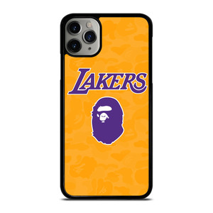 LOS ANGELES LAKERS X BAPE CAMO iPhone 11 Pro Max Case Cover