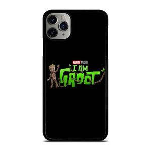 MARVEL I AM GROOT LOGO iPhone 11 Pro Max Case Cover