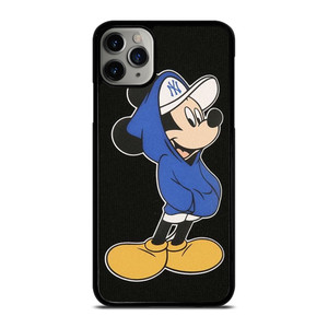 MICKEY MOUSE NEW YORK YANKEES CAP iPhone 11 Pro Max Case Cover