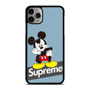 MICKEY MOUSE SUPREME BLUE iPhone 11 Pro Max Case Cover MICKEY MOUSE SUPREME BLUE iPhone 11 Pro Max Case Cover