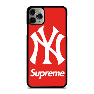 NEW YORK YANKEES X SUPREME RED iPhone 11 Pro Max Case Cover