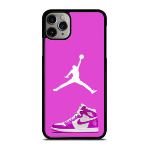NIKE AIR JORDAN PURPLE iPhone 11 Pro Max Case Cover