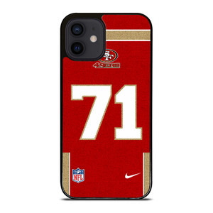 SAN FRANCISCO 49ERS TRENT WILLIAMS 71 NFL NIKE iPhone 12 Mini Case Cover SAN FRANCISCO 49ERS TRENT WILLIAMS 71 NFL NIKE iPhone 12 Mini Case Cover