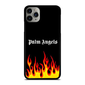 PALM ANGELS GRAFFITI FLAMES iPhone 11 Pro Max Case Cover
