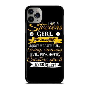 PITTSBURGH STEELERS GIRL FANS iPhone 11 Pro Max Case Cover