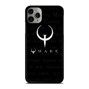 QUAKE GAMES LOGO 2 iPhone 11 Pro Max Case Cover