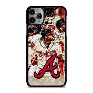 RONALD ACUNA JR ATLANTA BRAVES BASEBALL iPhone 11 Pro Max Case Cover