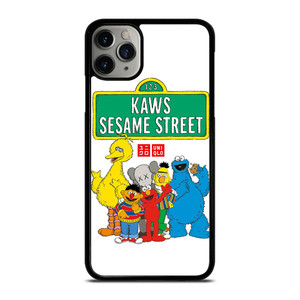 SESAME STREET MUPPETS X KAWS UNIQLO iPhone 11 Pro Max Case Cover
