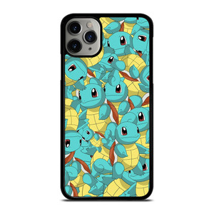 SQUIRTLE POKEMON MONSTER PATTERN iPhone 11 Pro Max Case Cover
