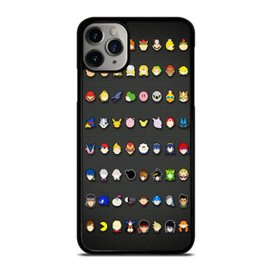 SUPER SMASH BROS ALL ICON iPhone 11 Pro Max Case Cover